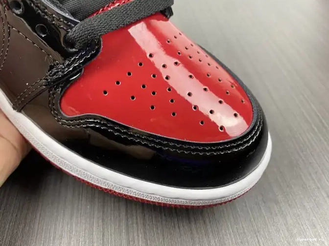 OG 555088-063 Bred Air 1 High Jordan Patent 0511